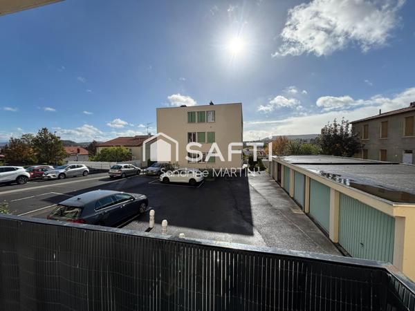 Appartement T3, 63m2, 2 caves, stationnement gratuit