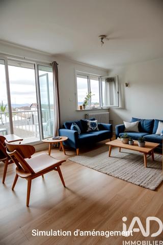 Appartement à vendre 2 pièces 54 m² Châteauroux