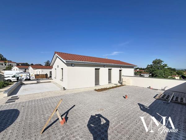 La Tour-de-Salvagny , Appartement T4 de 80 m² avec terrasse et stationnements Détails des diagnostics énergétiques