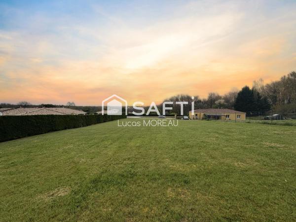 Terrain de 2700 m2  non viabilisé