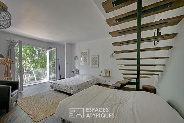 Villa d’exception avec vue, jardin paysagé, piscine, quartier Camplanier