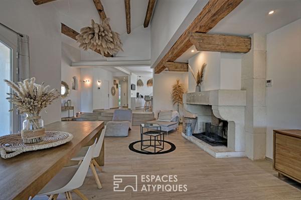 Villa d’exception avec vue, jardin paysagé, piscine, quartier Camplanier