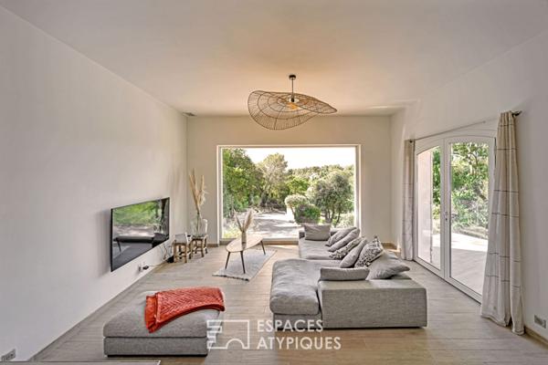 Villa d’exception avec vue, jardin paysagé, piscine, quartier Camplanier