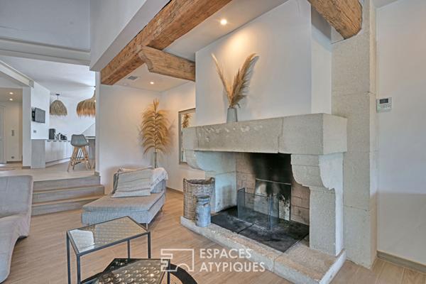 Villa d’exception avec vue, jardin paysagé, piscine, quartier Camplanier