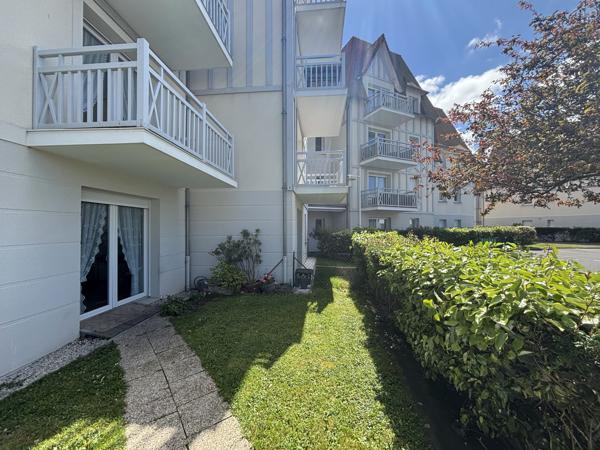 COURSEULLES SUR MER APPARTEMENT A VENDRE EN REZ DE JARDIN