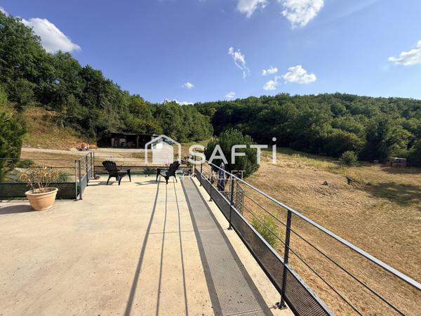 Grange entièrement rénovée 5 pièces avec piscine