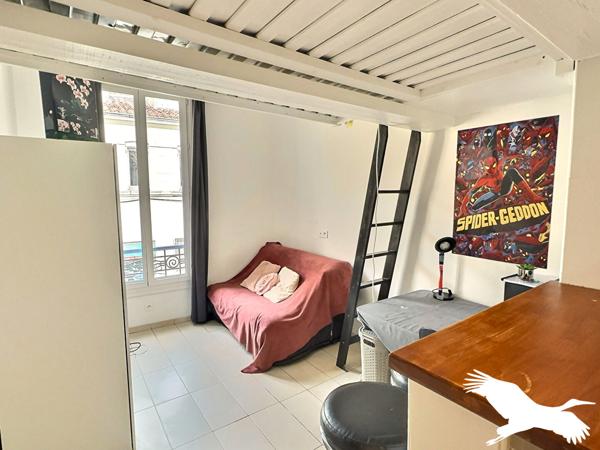 Appartement à louer 640 € CC Marseille 1 pièce 20 m² DPE D