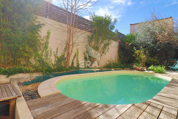 À vendre : charmante maison individuelle T3 avec piscine, studio indépendant et box fermé.