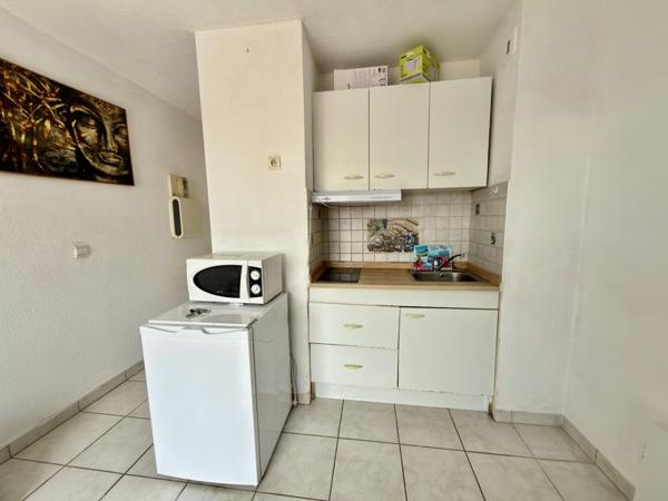 Appartement à vendre |  Valras-Plage |  1 pièce | 18 m²