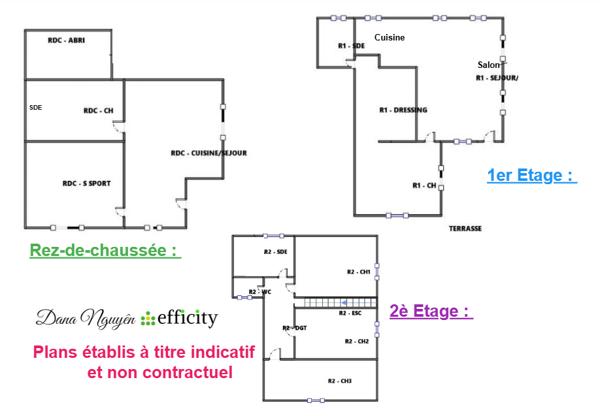 Maison 9 pièces - 154 m² Exclusivité efficity