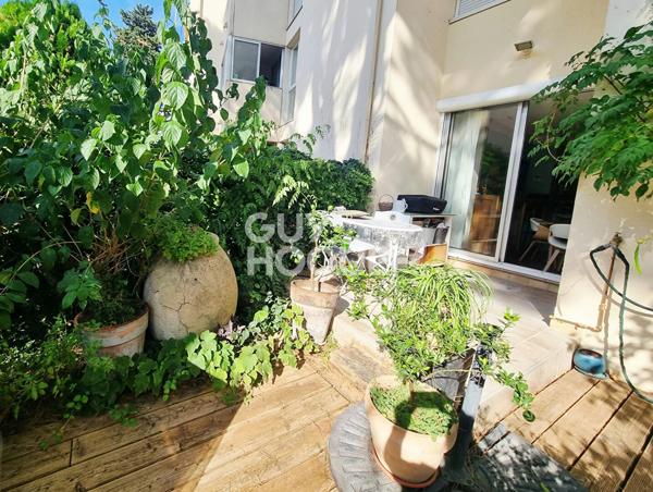 Appartement Montpellier F4 duplex 79.80 m2 rez de jardin