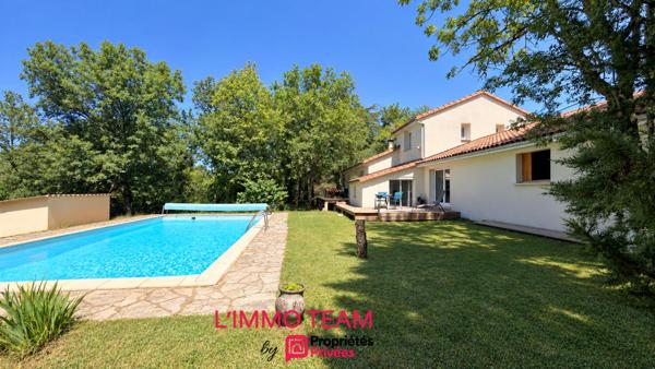 Maison T5 avec piscine à 5 minutes de Cahors