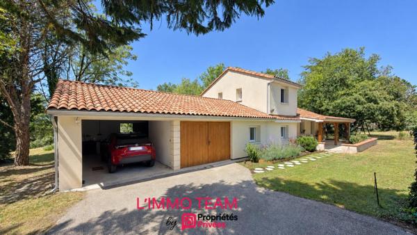 Maison T5 avec piscine à 5 minutes de Cahors