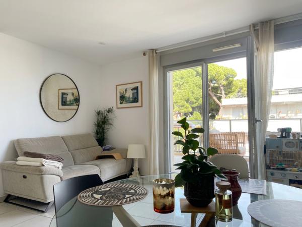 3 pièces  61 m² + Terrasse 21 m² Vue Mer Saint Laurent du Var