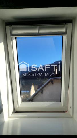 studio chaleureux au centre du village.