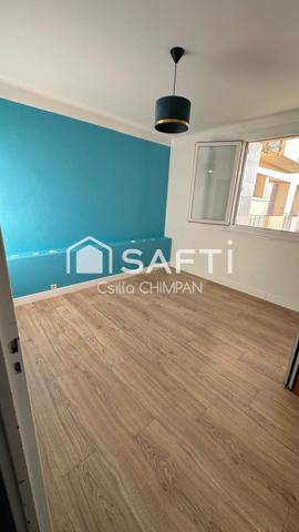 T3 spatieux, immeuble sécurisé, proche gare