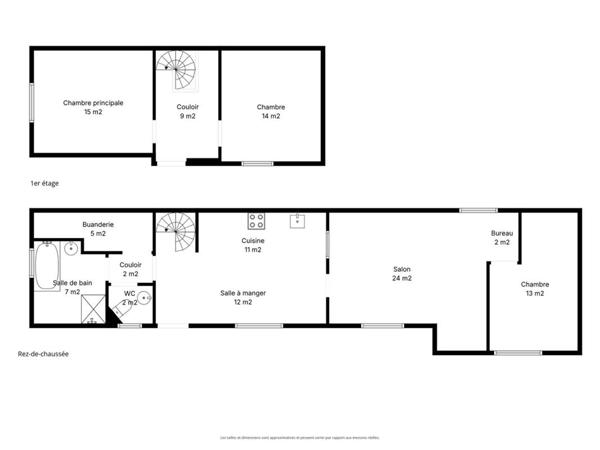 Libourne Maison en pierre avec jardin - 3 chambres 112 m2