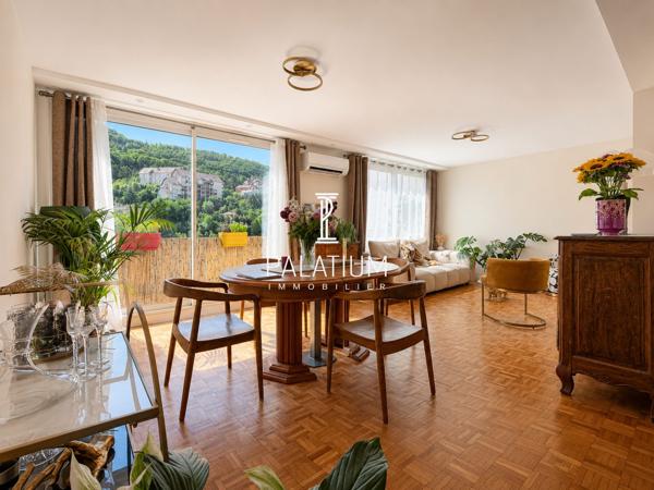Magnifique appartement climatisé et rénové, en dernier étage avec ascenseur