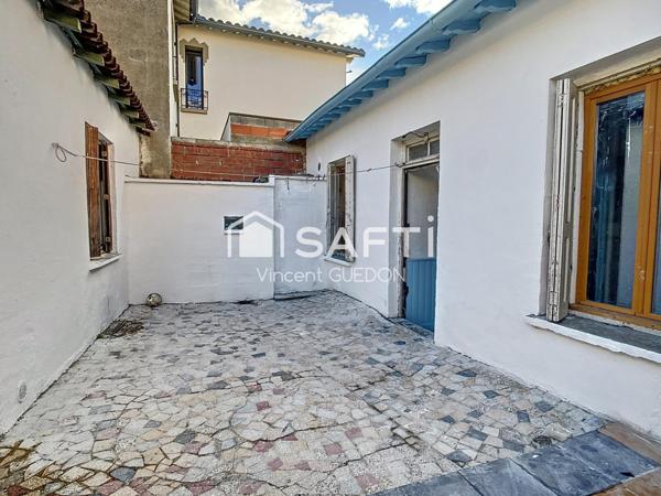 Maison Plain-pied avec patio