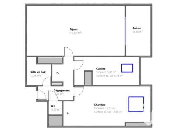 Appartement à vendre 2 pièces 48 m² Claye-Souilly