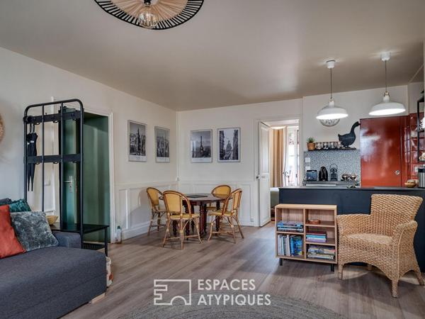 Immeuble de Caractère au Coeur de Mennecy. Studio, T2 duplex et atelier.