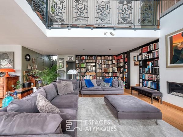 Immeuble de Caractère au Coeur de Mennecy. Studio, T2 duplex et atelier.