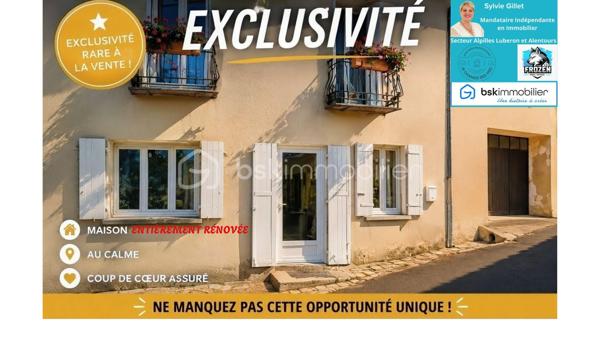Eyguières, village provençal situé au pied du massif des Alpilles et son territoire est inclus dans le parc naturel régional des Alpilles, dans les Bouches-du-Rhône, séduit par son authenticité, son atmosphère paisible et son riche patrimoine. 
Riche du charme typique de la Provence, entre architecture traditionnelle, commerces de proximité et activités touristiques, il offre un cadre de vie agréable où il fait bon flâner et profiter de la douceur de vivre provençale. 

Située dans le secteur historique, calme, et particulièrement recherché de la commune de Eyguières, cette maison de village entièrement refaite à neuf saura vous séduire par la qualité de ses prestations et son esthétique soignée. 
Rénovée avec goût, en utilisant des matériaux de qualité, elle offre un cadre de vie à la fois moderne et chaleureux. 
Chaque détail a été pensé pour allier confort et élégance, faisant de cette maison un bien prêt à vivre.

RDC : Cuisine de 20 m² ainsi qu'une pièce supplémentaire de 11 m² offrant de nombreuses possibilités d' aménagement (arrière-cuisine, salon ou espace de vie supplémentaire)
1er étage : Pièce de 18 m² offrant l'option d'être aménager en chambre ou en pièce de vie, à votre convenance. Elle dispose également de 2 balcons, chacun accessible par une porte-fenêtre.
Ce niveau comprend également 1 salle d'eau de 10 m² avec un WC complétant l'étage.
2ème et dernier étage : Un espace de 15 m² avec fenêtre de toit à aménager selon vos  besoins.
La maison offre ainsi de multiples possibilités d'agencement et peut être entièrement repensée selon votre style de vie.
Mitoyenne des deux côtés, elle bénéficie néanmoins d’un environnement paisible, idéal pour profiter du calme tout en restant à proximité immédiate du centre du village et de ses commerces. 
Vous apprécierez également la présence d’un garage en copropriété, un atout rare pour ce type de bien. 

Les atouts : 
Maison entièrement rénovée 
Matériaux de qualité 
Très bon état général 
VMC 
Radiateurs électriques
Esthétique soignée et moderne 
Quartier historique prisé au calme 
Proximité commerces et centre village 
Garage en copropriété ( véritable avantage dans ce  secteur où ce type de bien est rare et prisé)
Ne ratez pas cette opportunité pour une résidence principale ou secondaire.

Une visite s'impose pour découvrir tout le charme et le potentiel de ce bien. 

Dans un souci de qualité et de sérénité des visites, nous vous remercions de bien vouloir nous présenter, préalablement à toute organisation de rendez-vous, une pièce d'identité ainsi qu'un accord de principe de prêt immobilier attestant de vos capacités d’emprunt de financement délivrée par votre banque ou votre professionnel du financement.

Contactez moi rapidement pour un rendez-vous.
