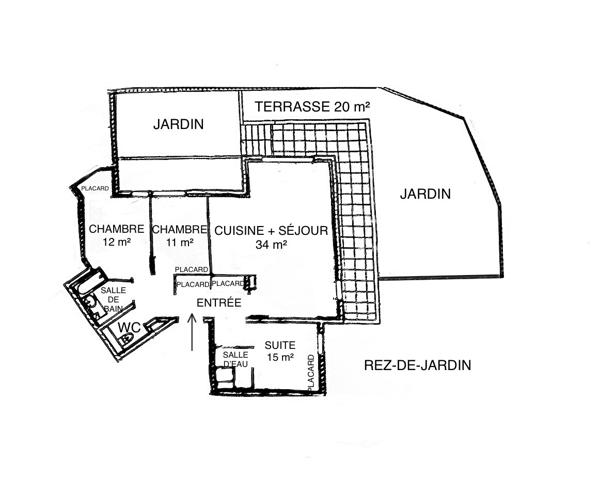 Appartement 4 pièces - 100 m² Exclusivité efficity