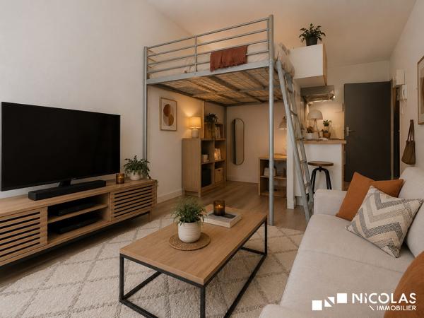 Bordeaux Centre – Studio calme secteur Sainte-Eulalie