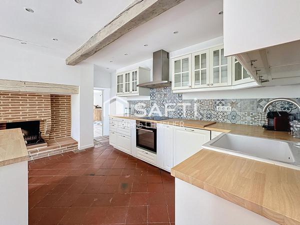 Maison gersoise rénovée vue Pyrénées  45min Toulouse
