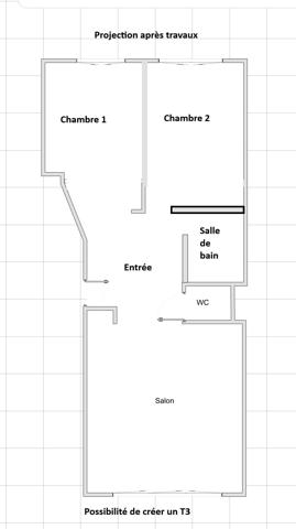 Appartement 51 m²
