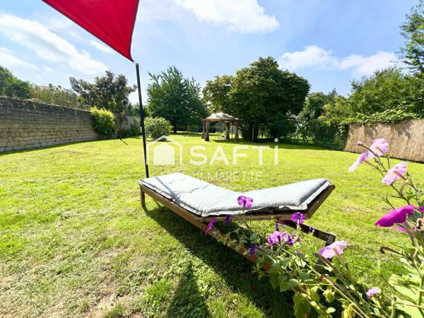 Maison avec dépendance habitable – Un lieu de vie unique en plein cœur de ville