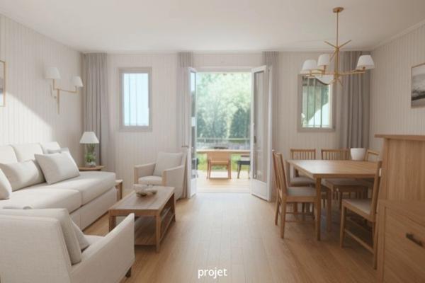 Charmant Bastidon dans le Domaine du Golf de Pont Royal, 45 m2 habitable, ravalé, avec jardin privatif, élevé d'un étage, 2 chambres, terrasse, calme et nature