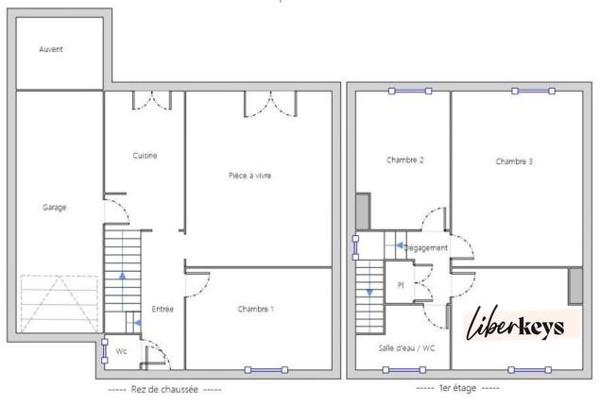 Maison de ville rénovée – 4 chambres – Garage et jardin – Albi centre à pied
