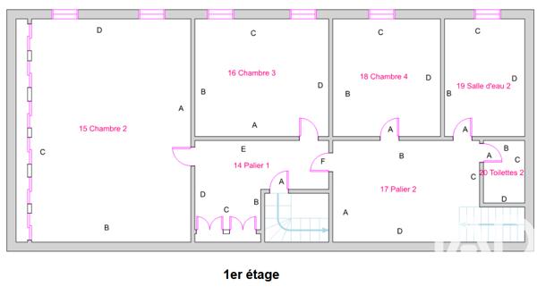 Maison à vendre 6 pièces 210 m² Louzac-Saint-André