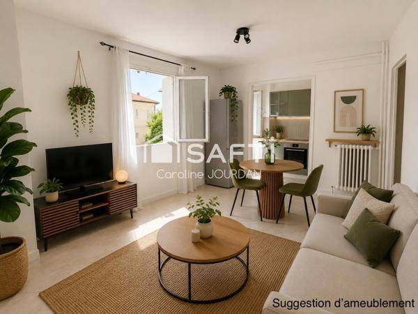 Studio de 24m2 à Cannes proche Croisette