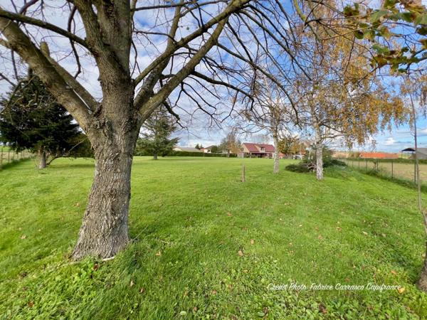 Dpt Allier (03) A vendre à Varennes sur Allier - Longère T6 garages, grande terrasse couverte, terrain clos et arboré de 4000m2