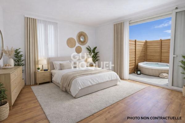 Appartement Canet Plage T2 Cabine 47 m2 + Terrasse de 40 m² + Parking