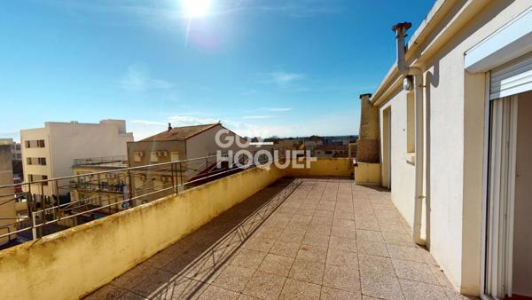 Appartement Canet Plage T2 Cabine 47 m2 + Terrasse de 40 m² + Parking