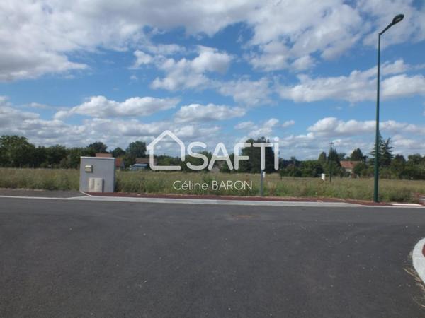 Terrain constructible de 788m²