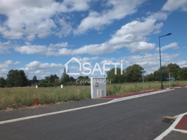 Terrain constructible de 788m²