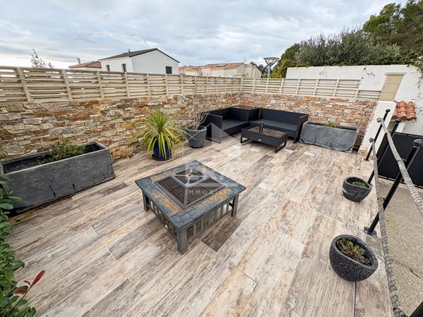 Les Pennes Mirabeau - maison T5 de 126m2 sur une parcelle de 400m2 avec piscine