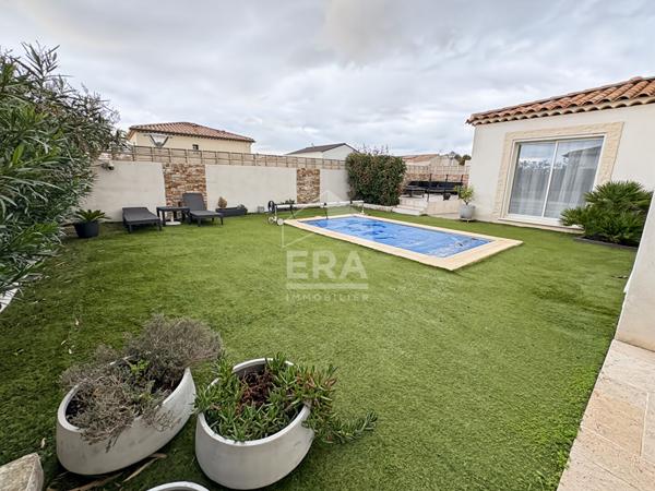 Les Pennes Mirabeau - maison T5 de 126m2 sur une parcelle de 400m2 avec piscine