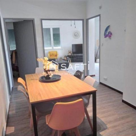 LUNEL-VIEL Maison de village 110m2, cour, garage