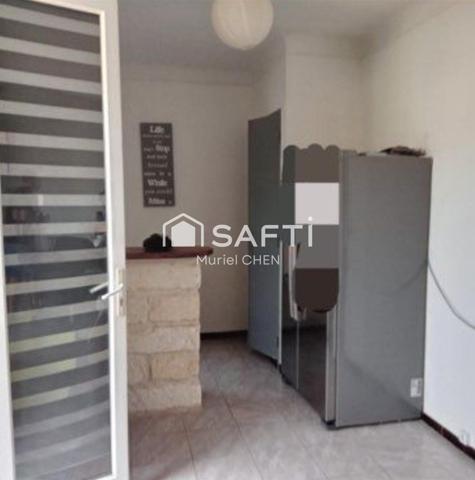 LUNEL-VIEL Maison de village 110m2, cour, garage
