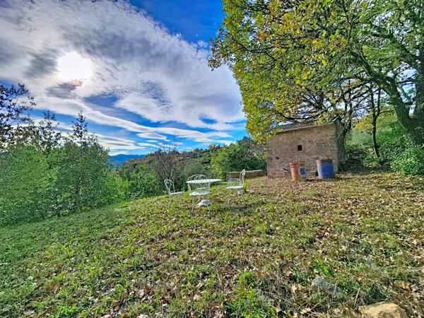 Terrain de loisir de 3 510 m² avec mazet et vue dominante – Bédarieux
