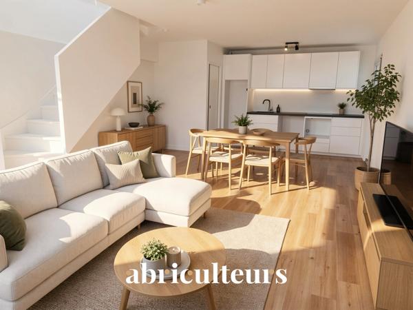 Duplex 69,37 m² 3 pièces Bordeaux Quai des Chartrons