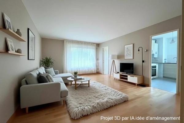 A vendre en Exclusivité - Appartement de type T3, de surface de 71,50 m2 -2 chambres, quartier Thabor à RENNES