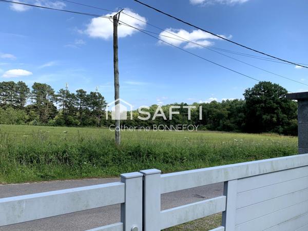 terrain constructible de 514m²