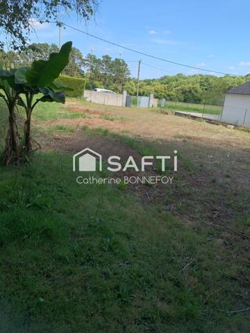 terrain constructible de 514m²